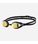 Arena Schwimmbrille Air-Speed yellow copper/black gespiegelt
