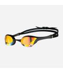 Arena Schwimmbrille Cobra Ultra Swipe yellow copper/black gespiegelt