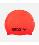 Arena Badekappe Classic fluo red/black