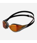 Speedo Schwimmbrille Fastskin Pure Focus black/fire orange gespiegelt