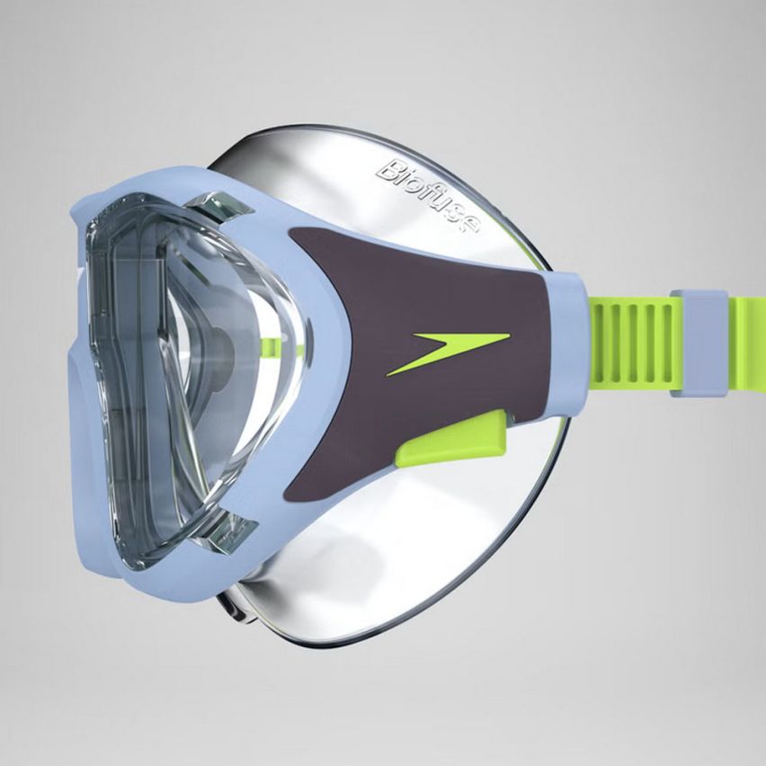 Speedo Schwimm-Maske Biofuse 2.0 Junior violett/transparent