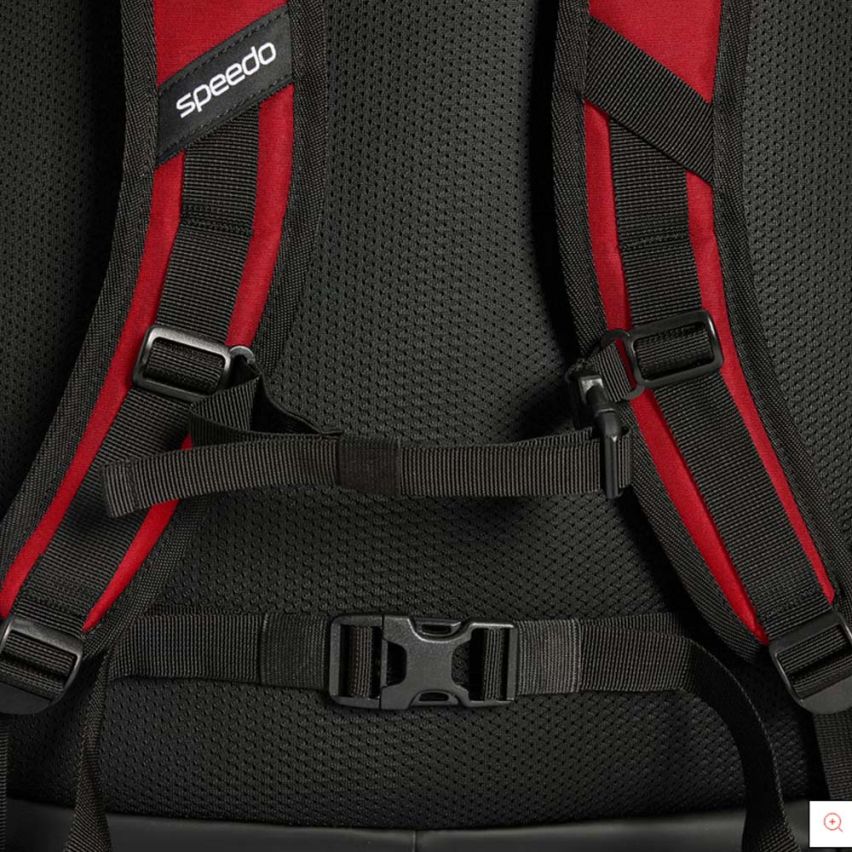 Speedo Pro Bag Rucksack red (45L)