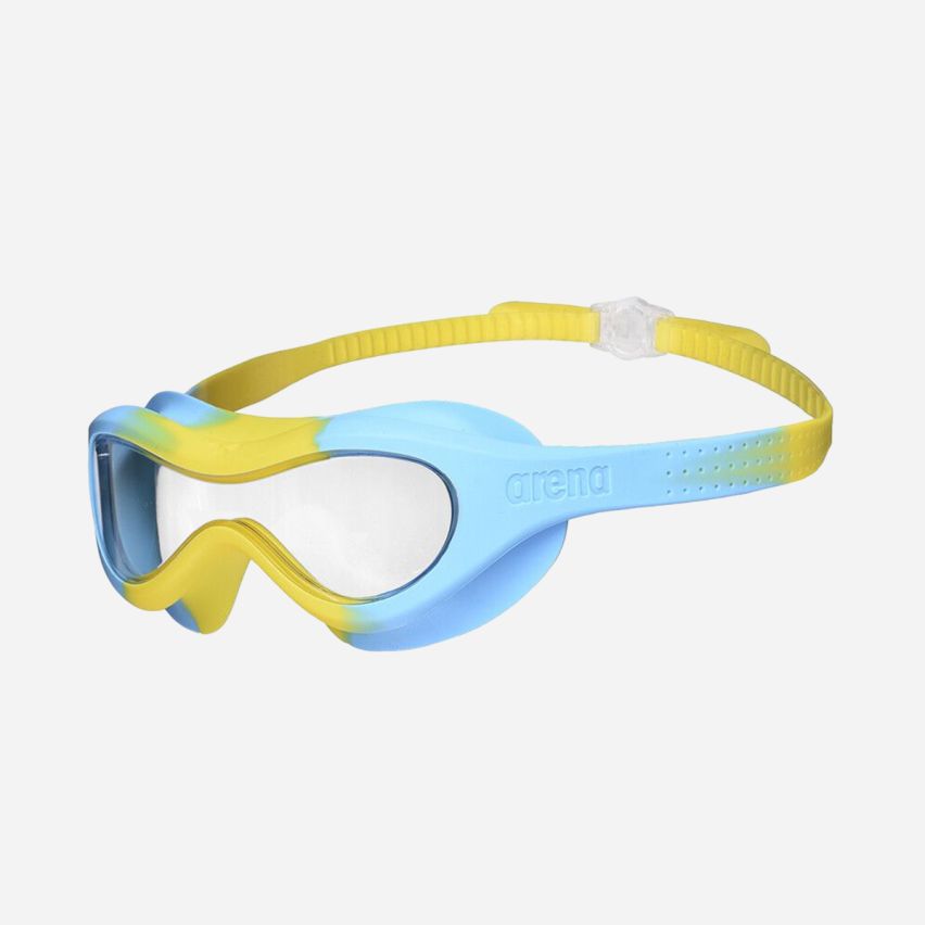 Arena Schwimmbrille Kids Spider Mask yellow/light blue