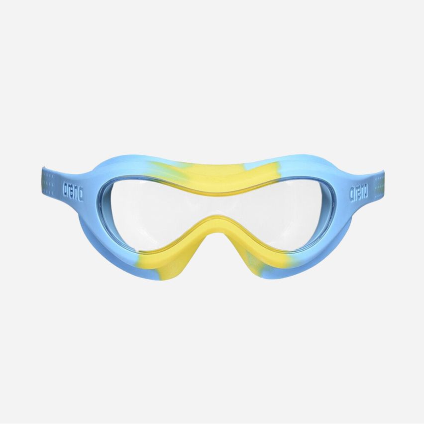 Arena Schwimmbrille Kids Spider Mask yellow/light blue