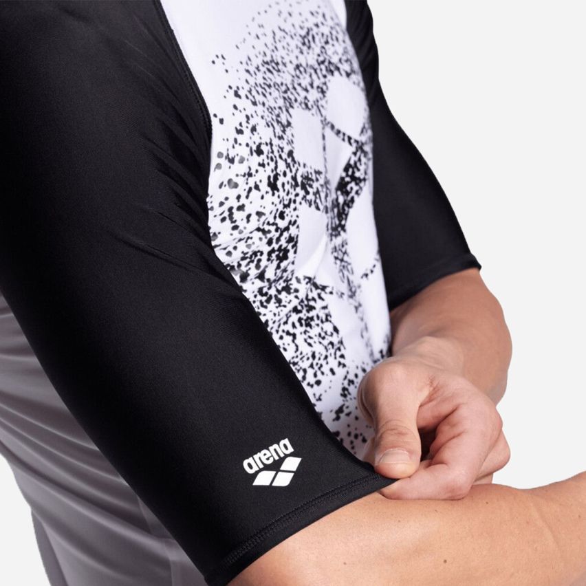Arena Men Rash Vest Graphic white/black