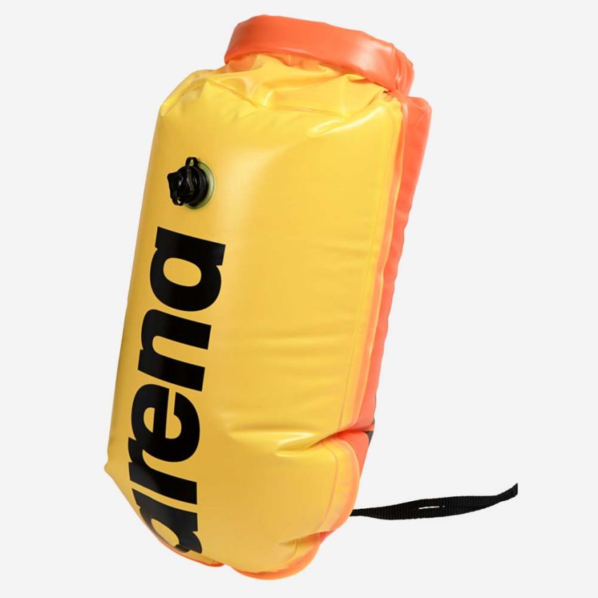 Arena Open Water Buoy Trockenbeutel-Schwimmboje orange