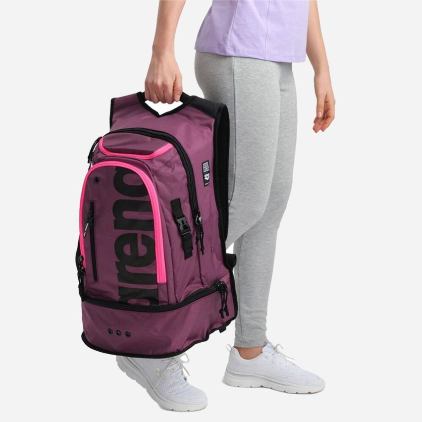 Arena Rucksack Fastpack 3.0 plum/neon pink