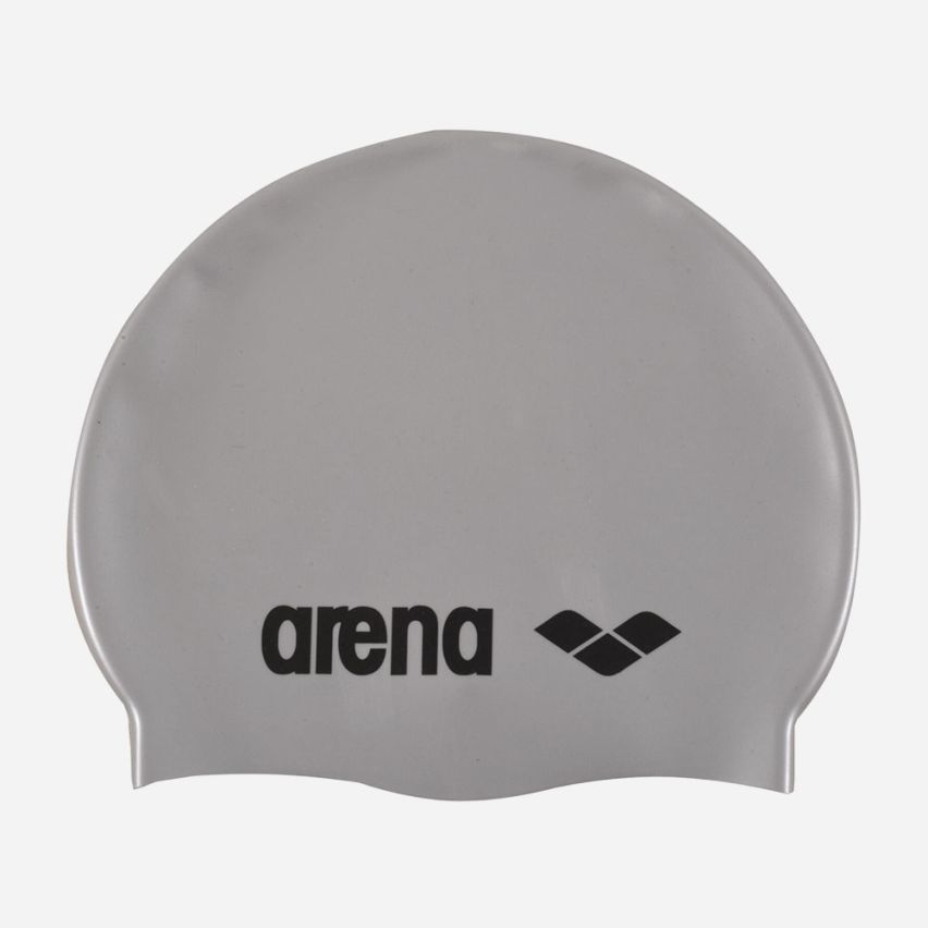 Arena Badekappe Silikon Classic Junior silver/black