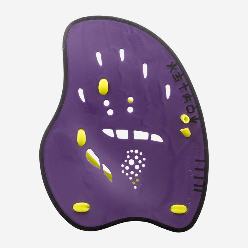 Arena Hand Paddle Vortex Evolution plum