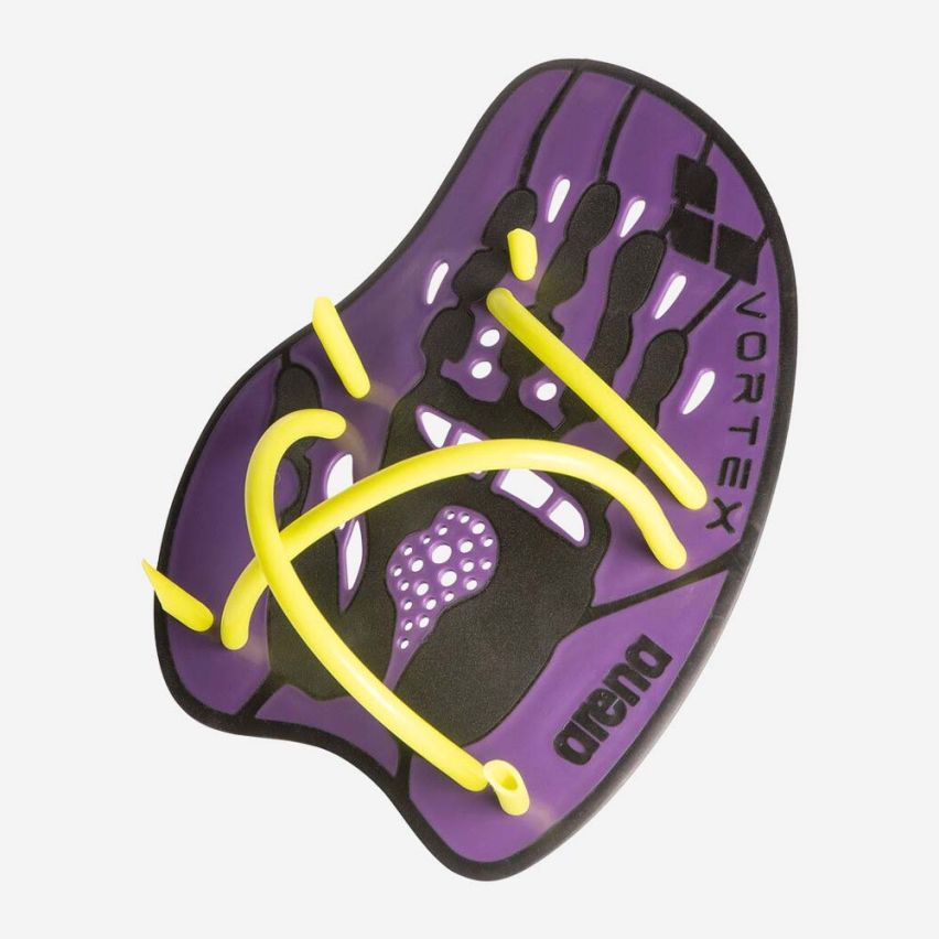 Arena Hand Paddle Vortex Evolution plum