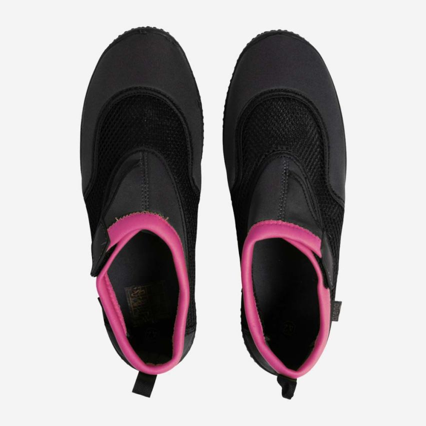 Arena Badeschuhe Watershoes dark grey/pink