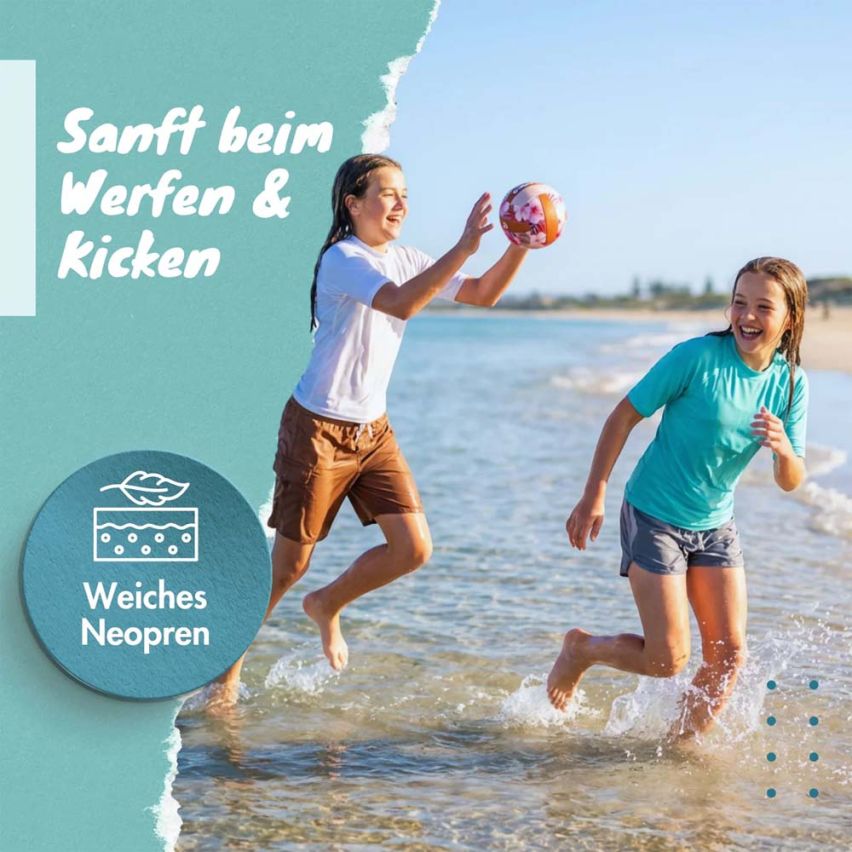 momevo Kinderball Beachbuddy Neopren hawaii (Grösse 2)