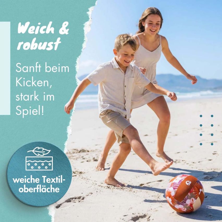 momevo Kinderball Beachbuddy Neopren hawaii (Grösse 5)