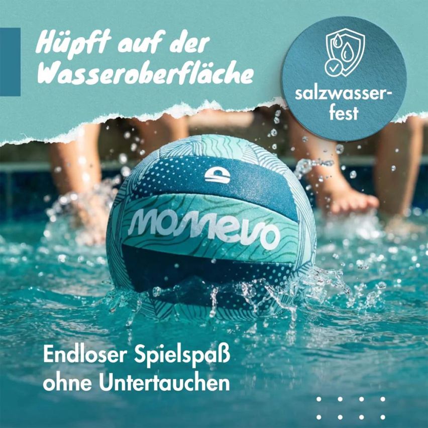momevo Kinderball Beachbuddy Neopren Jungle (Grösse 5)