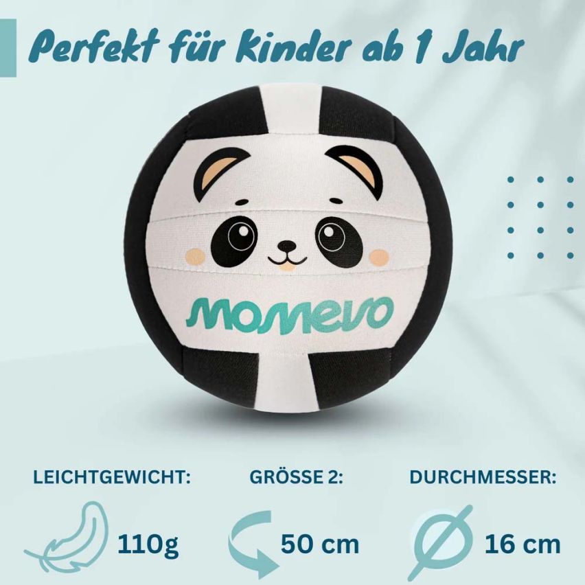 momevo Kinderball Beachbuddy Neopren panda (Grösse 2)
