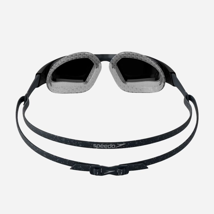 Speedo Schwimmbrille Aquapulse Pro oxid grey/silver gespiegelt