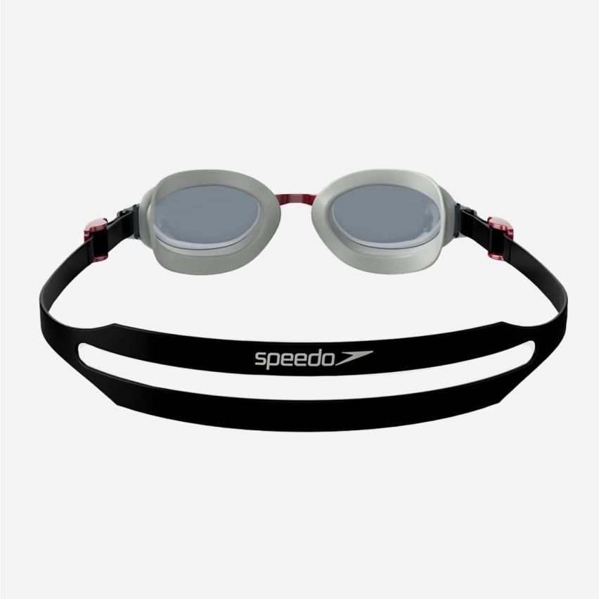 Speedo Schwimmbrille Aquapure black/white/red