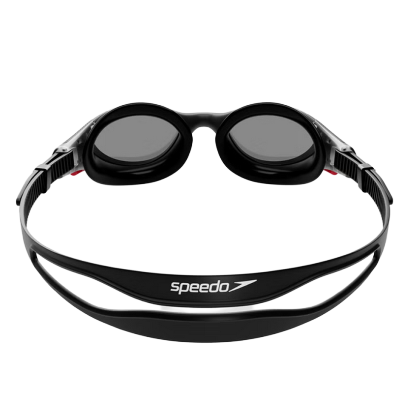 Speedo Schwimmbrille Biofuse 2.0 white/red