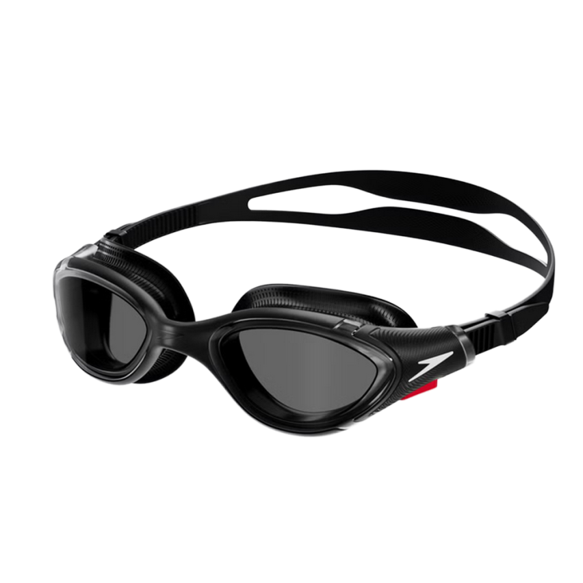 Speedo Schwimmbrille Biofuse 2.0 white/red