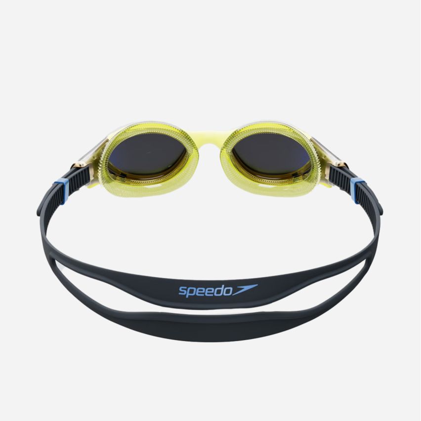 Speedo Schwimmbrille Biofuse 2.0 black/hyper gespiegelt