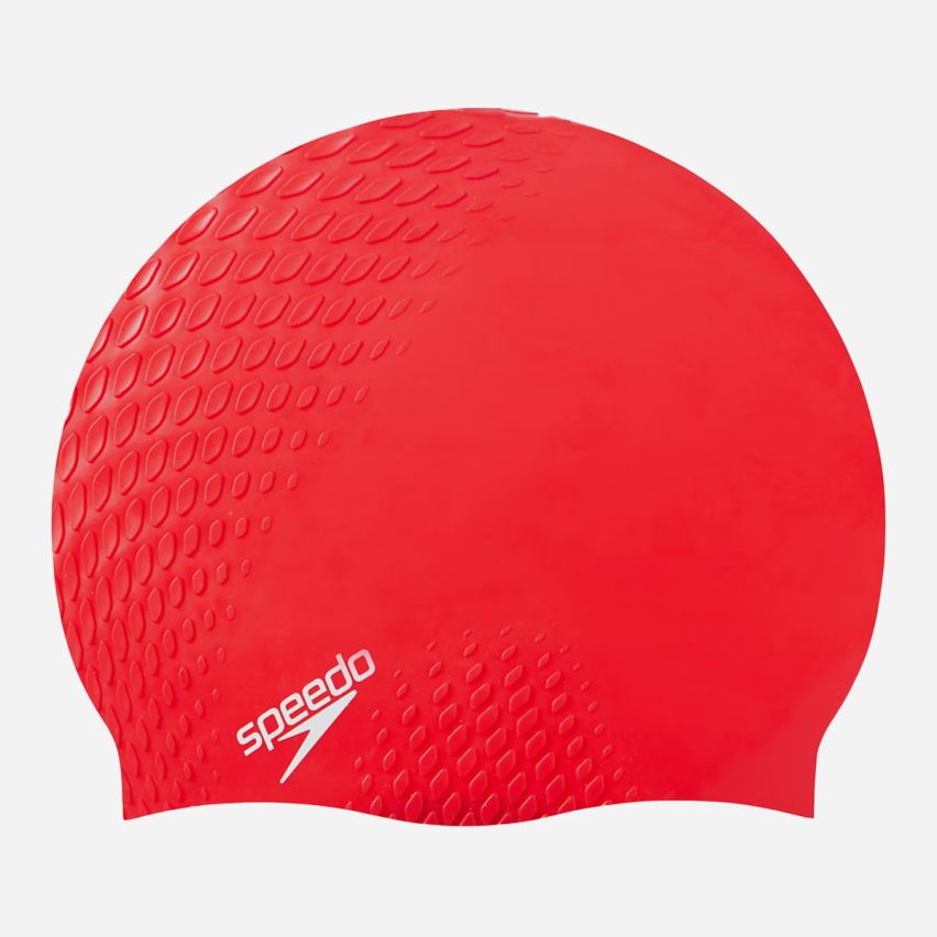 Speedo Badekappe Bubble Active red