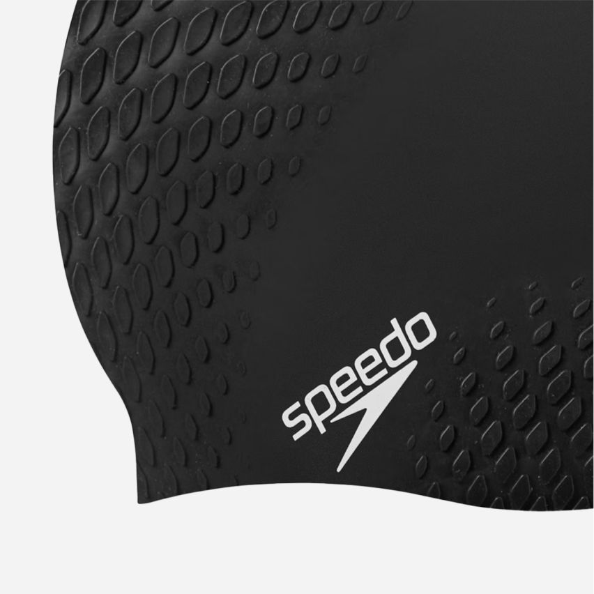Speedo Badekappe Bubble Active black