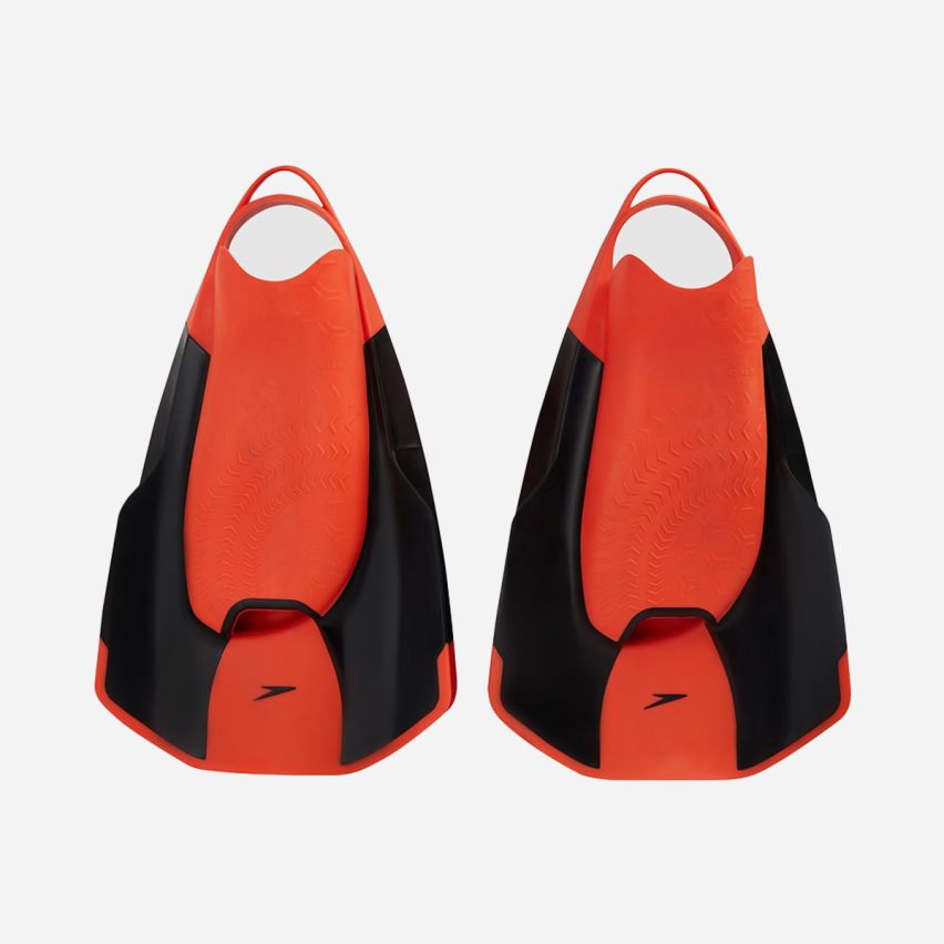 Speedo Fastskin Kickfin black/siren red