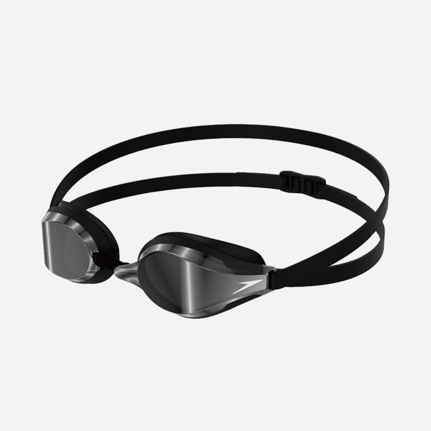 Speedo Schwimmbrille Fastskin Speedsocket 2 black/chrome gespiegelt