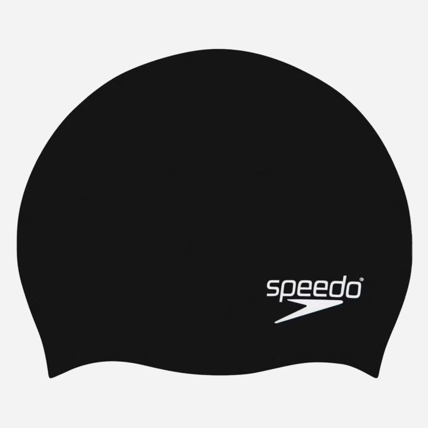 Speedo Badekappe Kinder schwarz 
