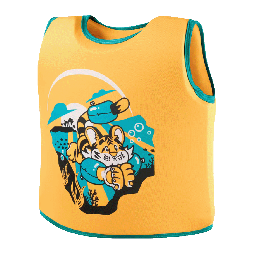 Speedo Kinderschwimmweste Float Vest grün