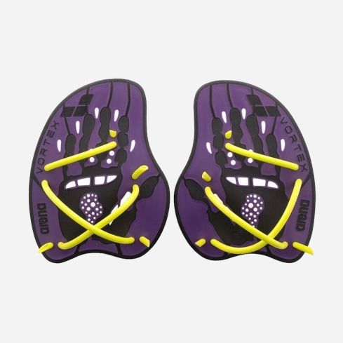 Arena Hand Paddle Vortex Evolution plum