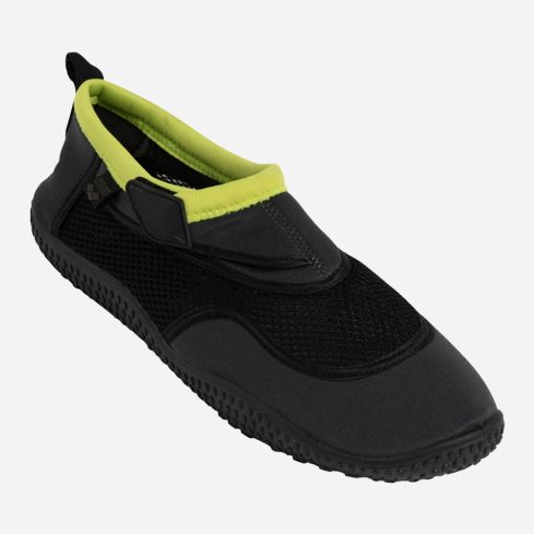 Arena Badeschuhe Watershoes dark grey/lime