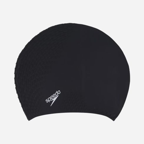 Speedo Badekappe Bubble Active black
