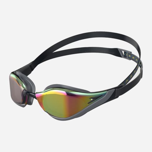 Speedo Schwimmbrille Fastskin Pure Focus black/cool grey gespiegelt