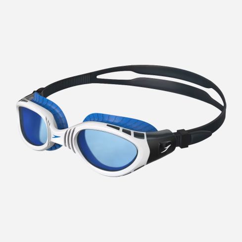 Speedo Schwimmbrille Futura Biofuse Flexiseal grey/blue