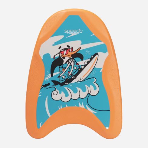 Speedo Learn to Swim Float blue/fluro orange